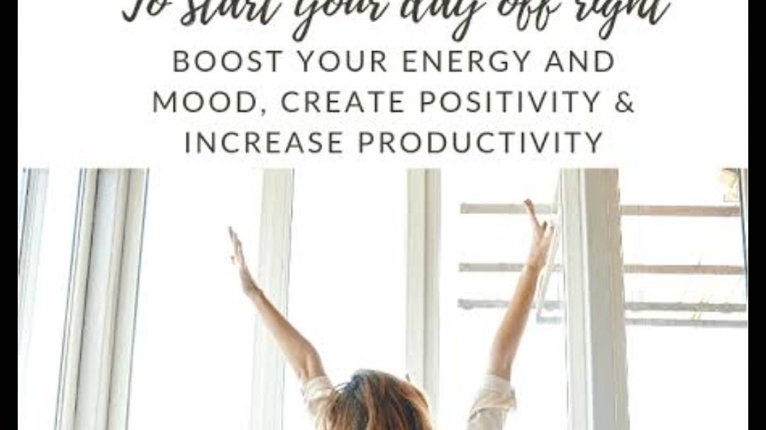 5 HEALTHY HABITS TO BOOST YOUR ENERGY AND PRODUCTIVITY 