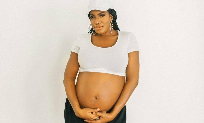 Nollywood actress Chika Ike welcomes baby girl